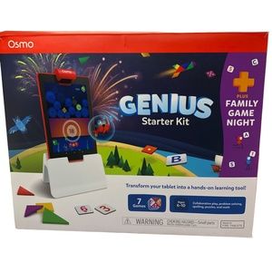 OSMO Genius Starter Kit Ages 6-10 (missing some letters & Red Clip) AS IS**